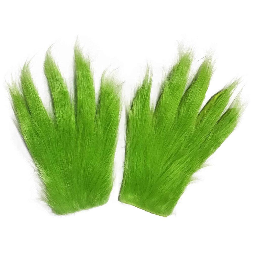 Grinch Plush Glove For Christmas