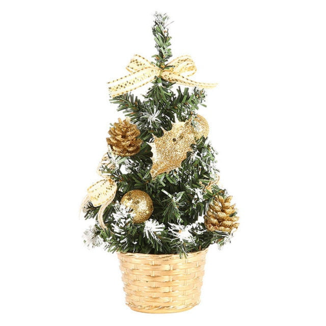 Christmas Tree Decor Artificial Desktop Mini