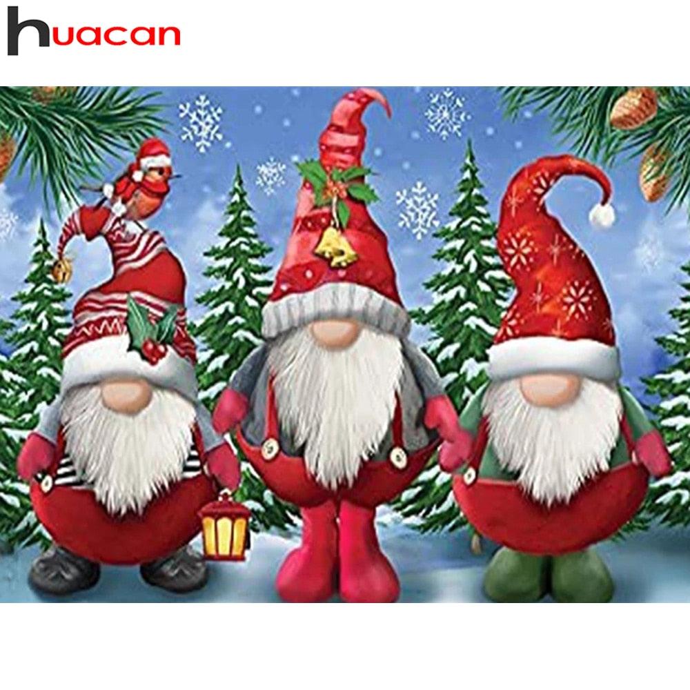 Diamond Art Painting Mosaic Santa Claus