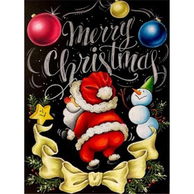 Diamond Painting Kits Christmas Goblin Full Round Drill Picture Handicrafts