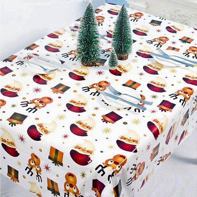Christmas Themed Printed Tablecloth