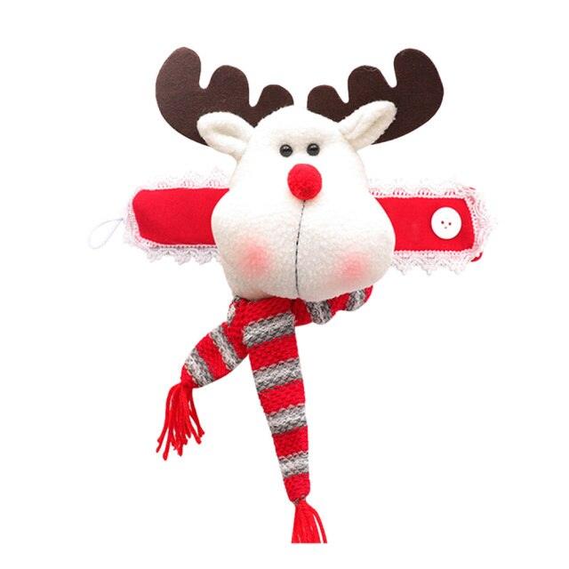 Merry Christmas Curtain Holder Santa Claus