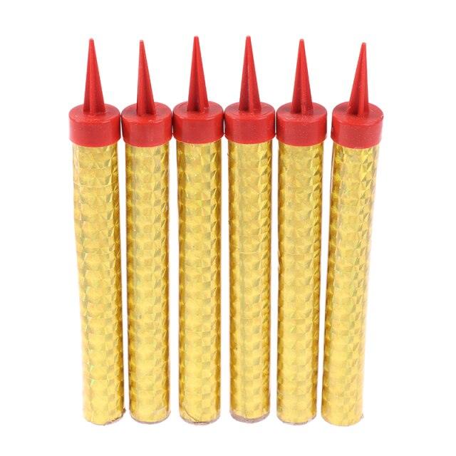 Creative Straight Barrel Golden Champagne Fireworks