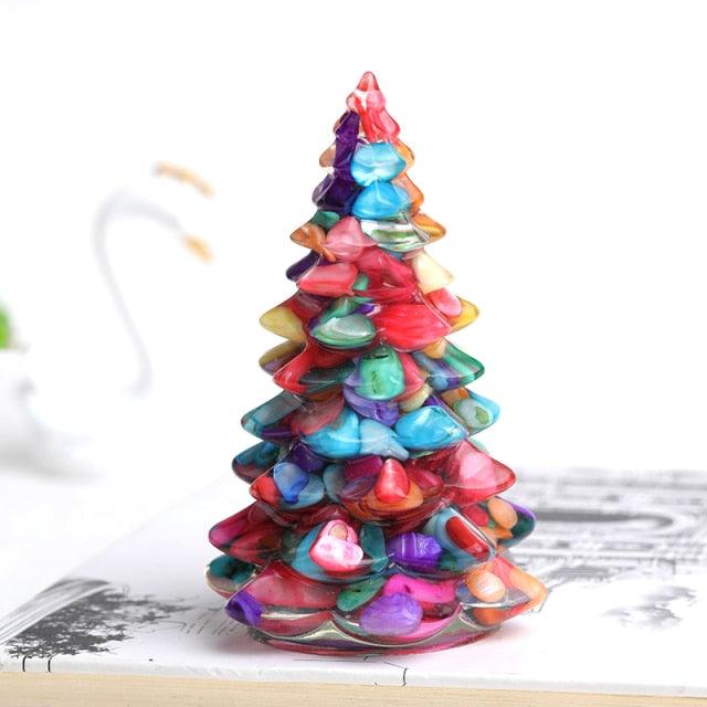 Natural Gemstone Luck Tree Making Mold Crystal Gravel