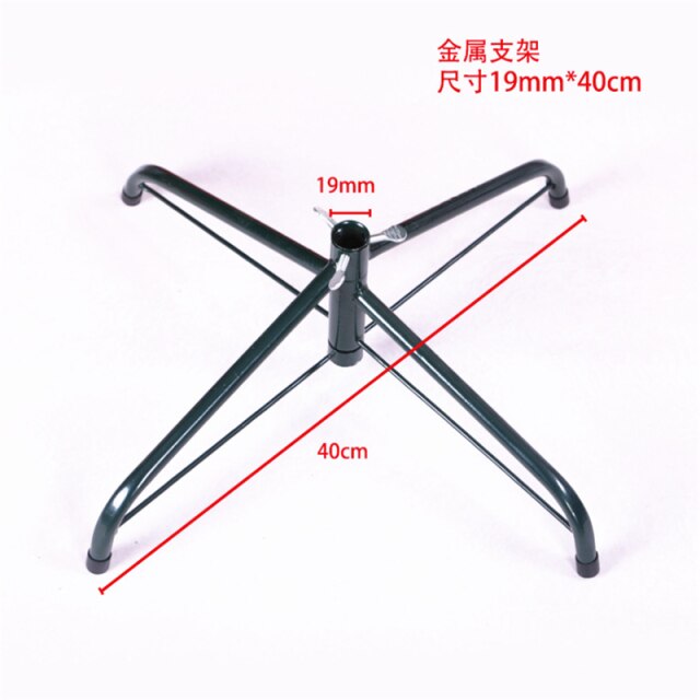 Black Iron Metal Christmas Tree Holder Base
