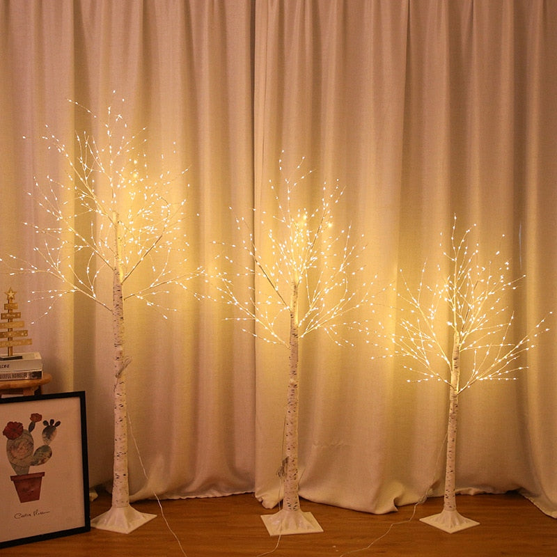 Chkok Home Landscape Birch Tree LED Lights