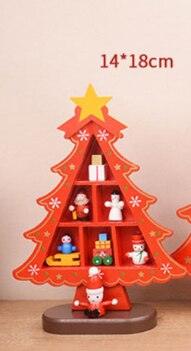 Creative DIY Wooden Christmas Tree Decoration
