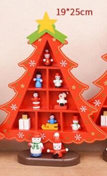 Creative DIY Wooden Christmas Tree Decoration
