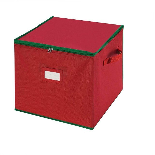 Christmas Storage Box Compartment Container