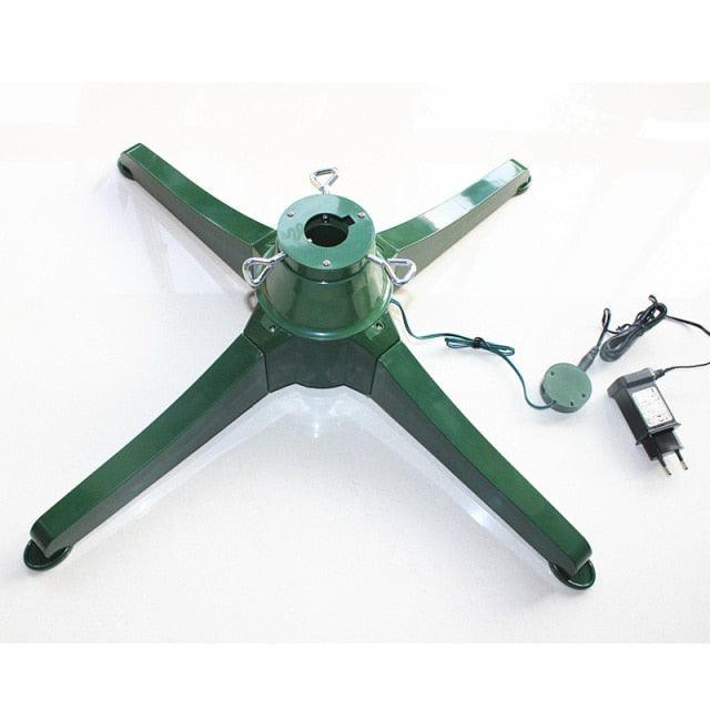 Electric Christmas Tree Stand Rack 360 Degree Rotating Base