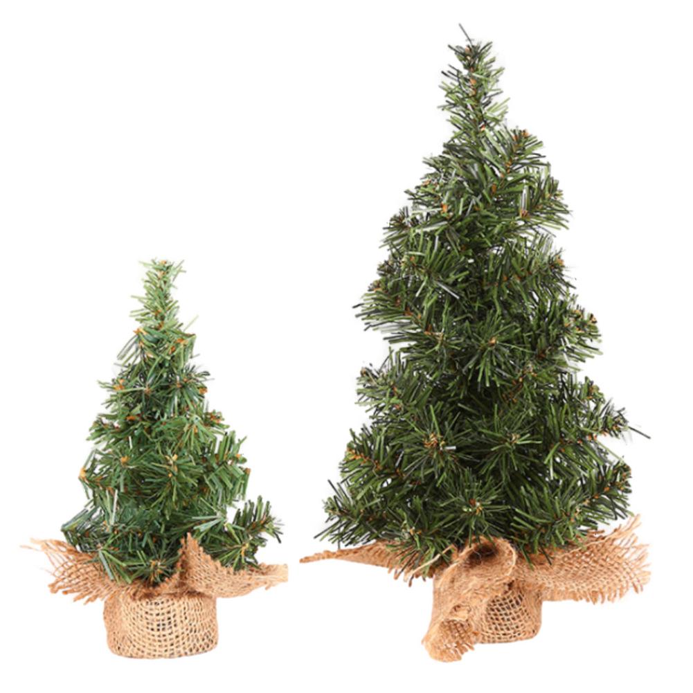 Christmas Tree Ornament Tabletop Miniature Pine