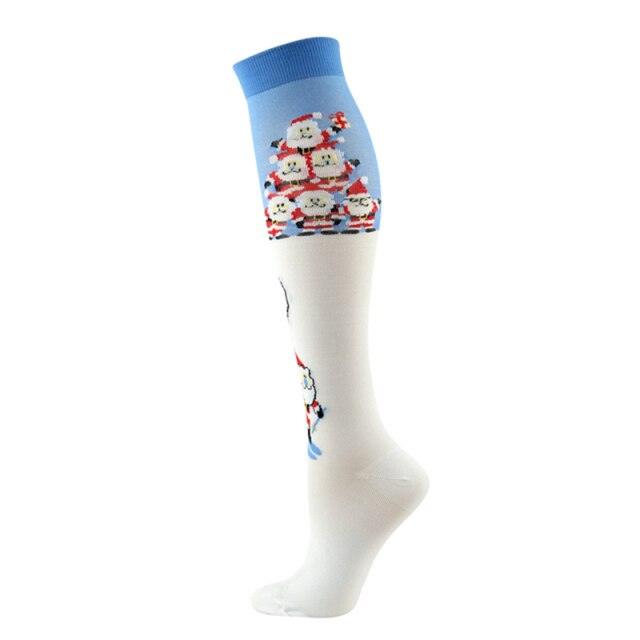 Christmas Gift Warm Compression Stockings - Christmas Trees USA
