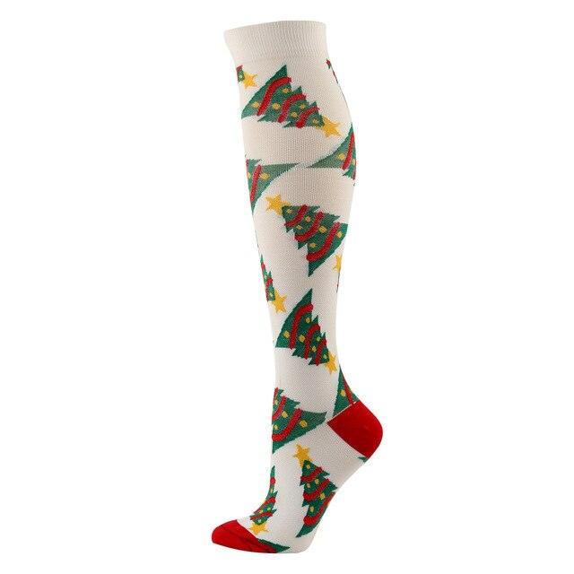 Christmas Gift Warm Compression Stockings - Christmas Trees USA