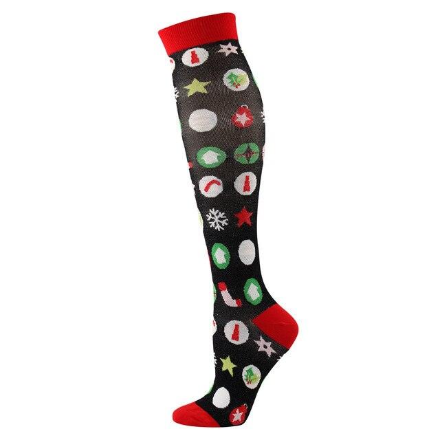 Christmas Gift Warm Compression Stockings - Christmas Trees USA