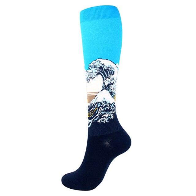 Christmas Gift Warm Compression Stockings - Christmas Trees USA