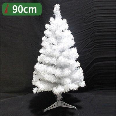 White Snow Christmas Tree Decoration Artificial