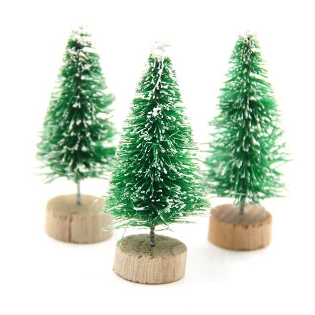 Small Pine Tree Mini Trees Placed In The Desktop Home
