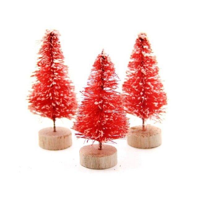 Small Pine Tree Mini Trees Placed In The Desktop Home