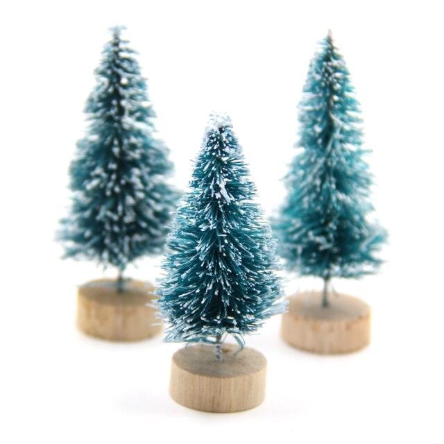 Small Pine Tree Mini Trees Placed In The Desktop Home