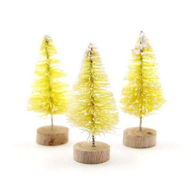 Small Pine Tree Mini Trees Placed In The Desktop Home