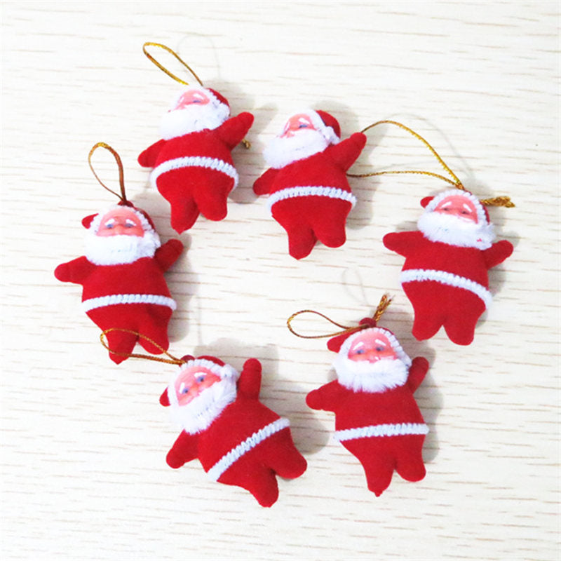 Christmas Ornaments Mini Santa Claus Decoration