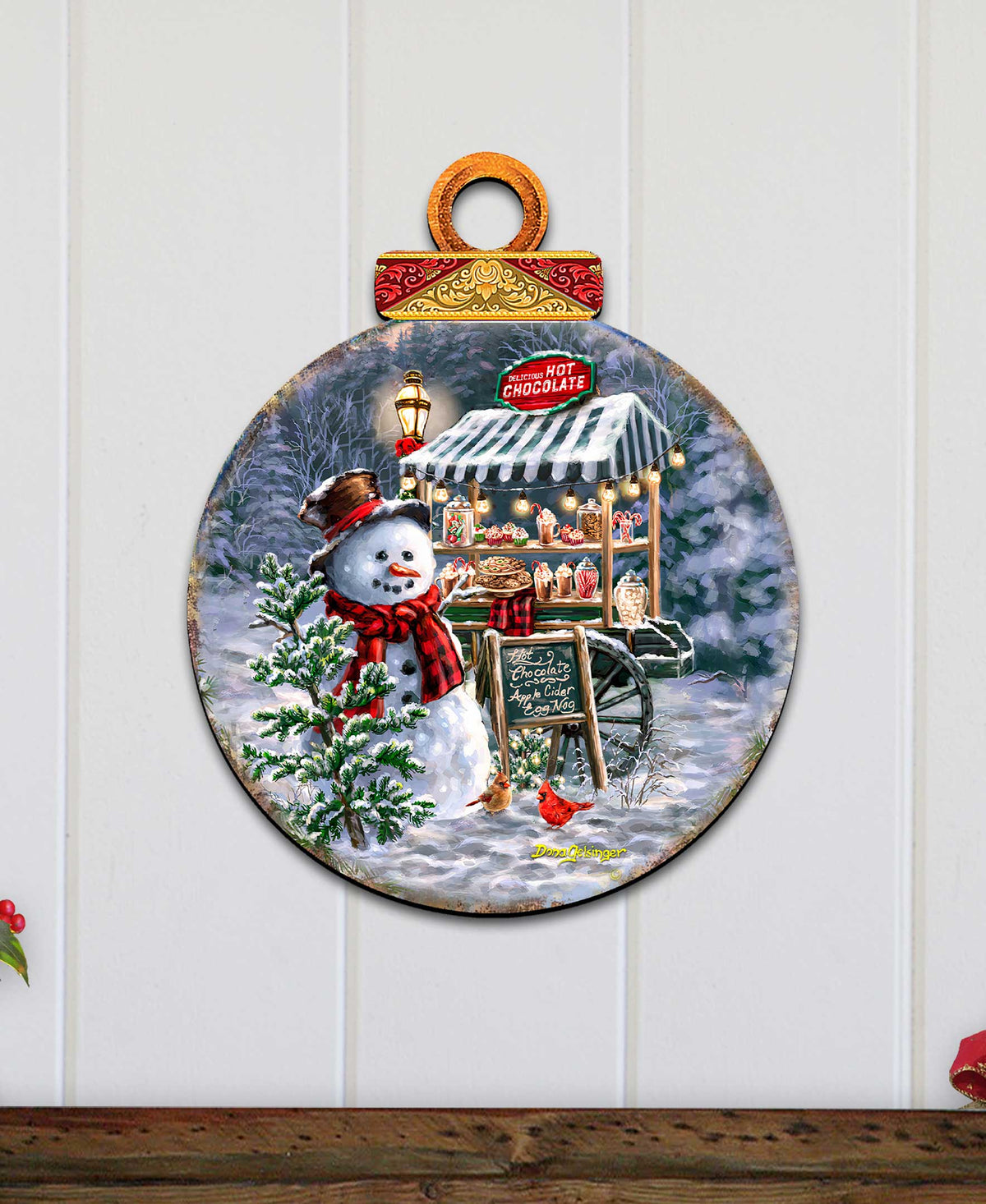 Chocolate Stand Christmas Decoration