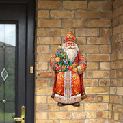 Santa's Tree of Joy Holiday Door Decor