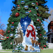 Heaven Wildlife Snowman Frosty Friends Outdoor Christmas Decoration
