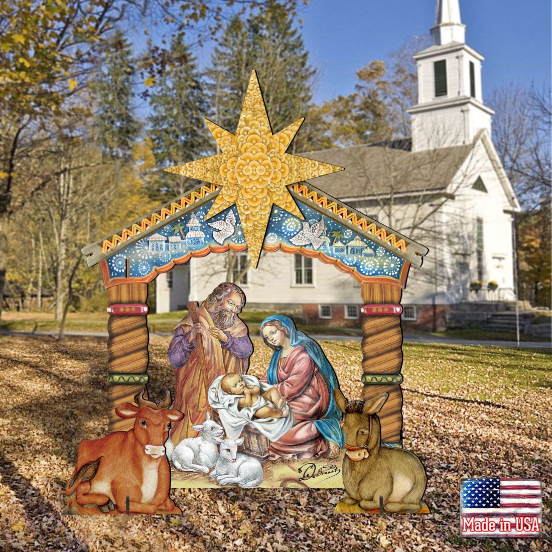 Holy Family Outdoor Nativity Set