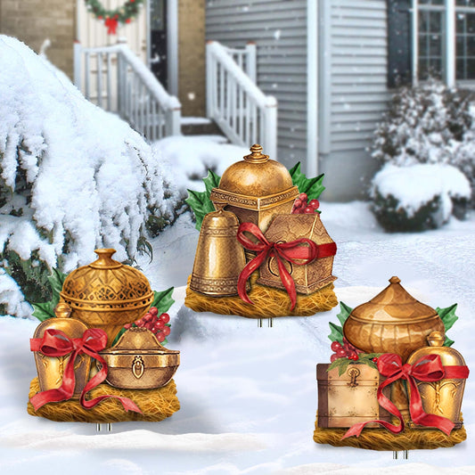Holy Gifts Outdoor Garden Decor Set of 3