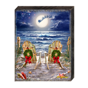Moonlight Christmas Wall Art by D. Gelsinger - Christmas Decor - 95683B-DG