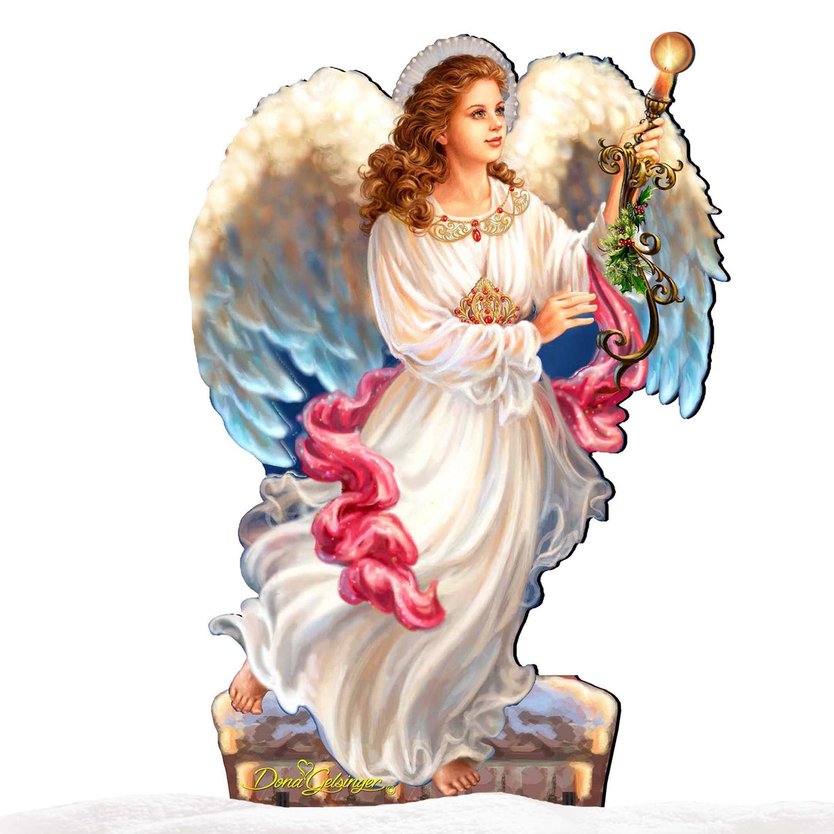Angel of the Light Nativity Outdoor Decor by D. Gelsinger - Nativity Holiday Decor - 8461036F-1322