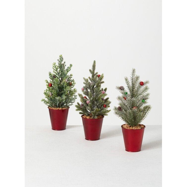 Cashmere Christmas Tree and Ball Ornaments - Christmas Trees USA
