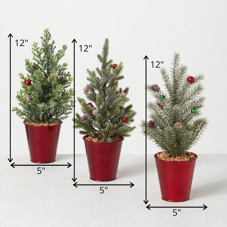 Cashmere Christmas Tree and Ball Ornaments - Christmas Trees USA