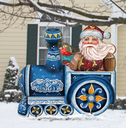 Train Ride Santa Christmas Outdoor Decor