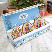 Nutcracker Mercury Glass Ornaments Set of 3 by G. Debrekht - Christmas Decor - 770149S3