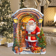 Knocking the Door Santa Outdoor Decor