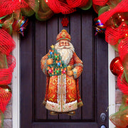 Santa's Tree of Joy Holiday Door Decor