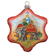 Miracle Nativity King Snowflake Ornament Holiday by Debrekht - 754-039