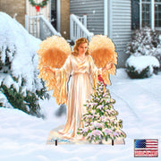 Woodland Angel Nativity Outdoor Decor