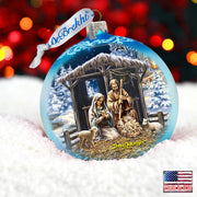 The Prince of Piece Glass Ornament Limited Edition by D. Gelsinger - Nativity Holiday Decor - 73913-DG