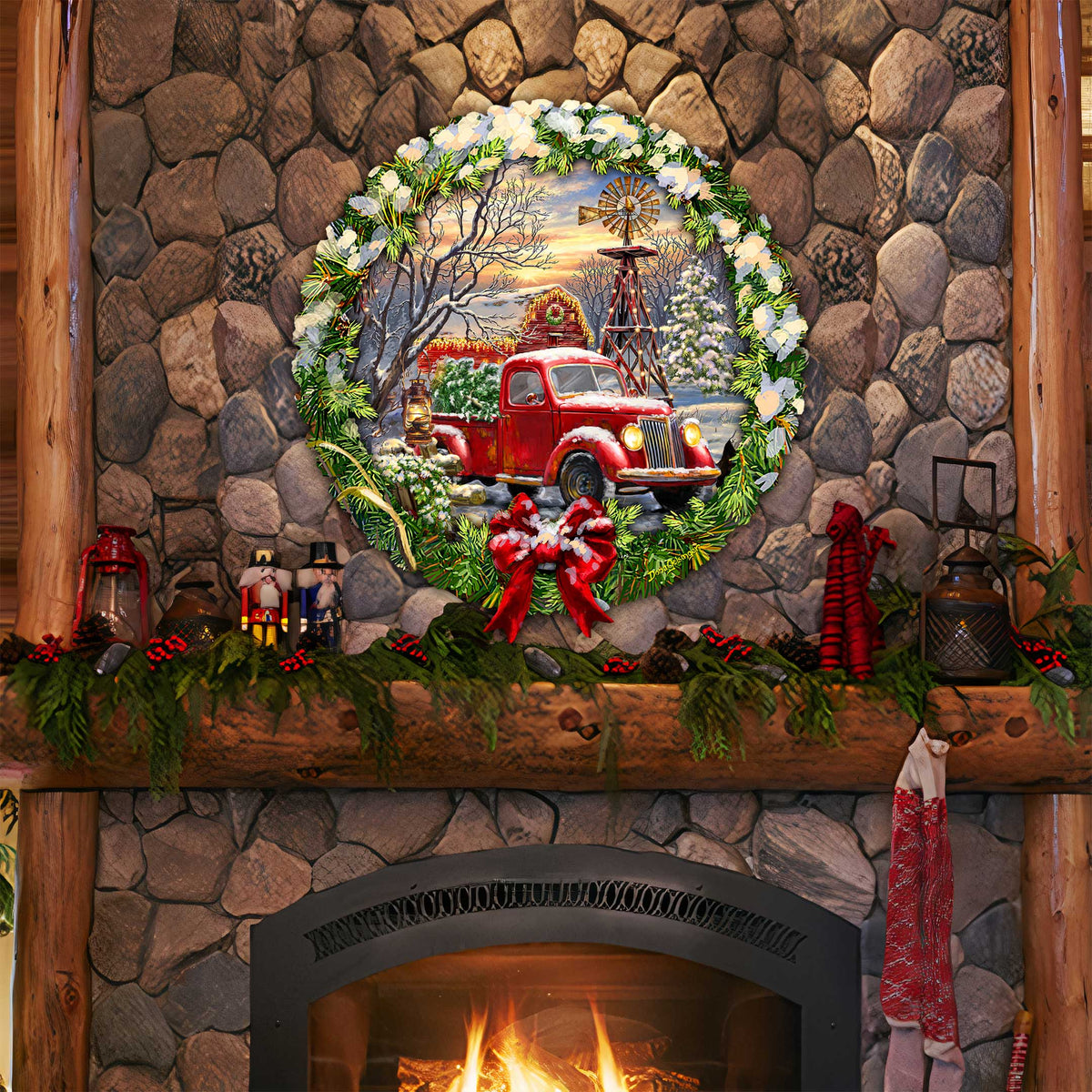 Christmas Wonderland Holiday Door Decor