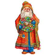 Santa's Skiing Adventure Holiday Door Decor