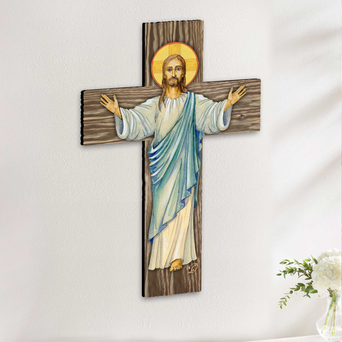 Jesus Cross Outdoor Decor