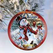 An Old-Fashioned Christmas Glass Ornament Limited Edition
