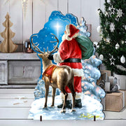 Starry Night Santa Christmas Outdoor Decor