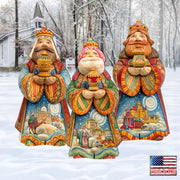Three Kings Set Outdoor Nativity Set by G. DeBrekht - Nativity Holiday Decor - 8152653F-S3