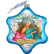 Sisterhood Glass Ornament by Strelkina at G. DeBrekht