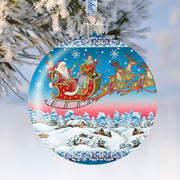 Up-Up Away Ball Glass Ornament Limited Edition