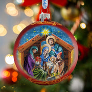 The Gift of the Three Kings Glass Ornament Limited Edition